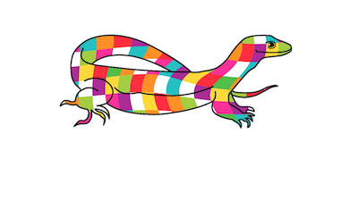 Logo Les arts graphique blanc