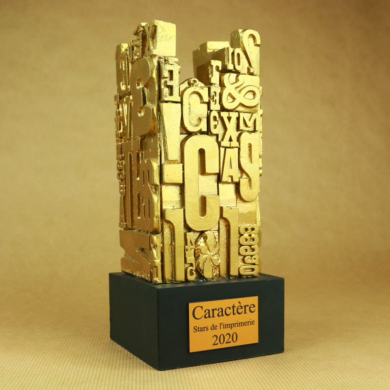 Trophée Caractère - Stars de l'imprimerie -2020