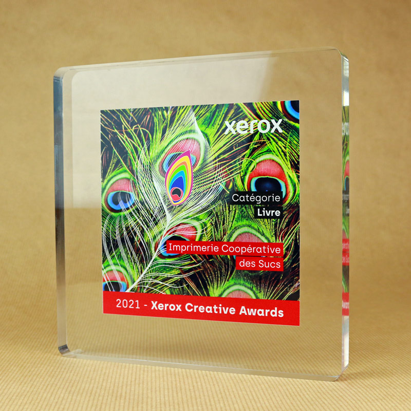 Trophée Xerox Creative Awards
